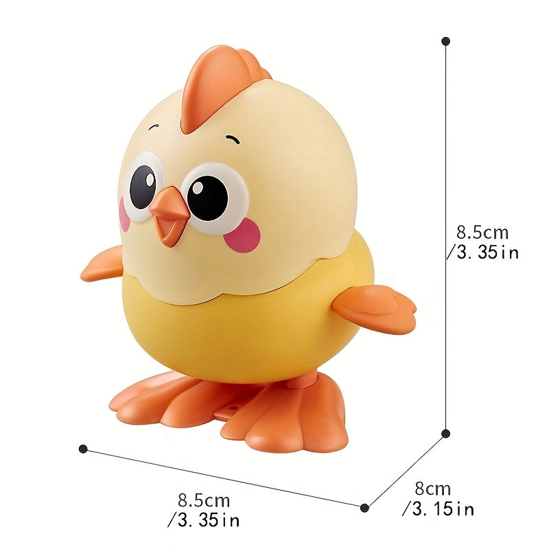 Clockwork Chicken Jumping Toy Manual Winding Jumping Doll