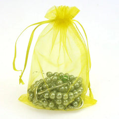 100pcs 11x16cm Organza Bags Wedding Candy Party Bag