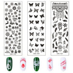 Nail Art Template DIY Stamping Plate Manicure Tool For Women Home Salon