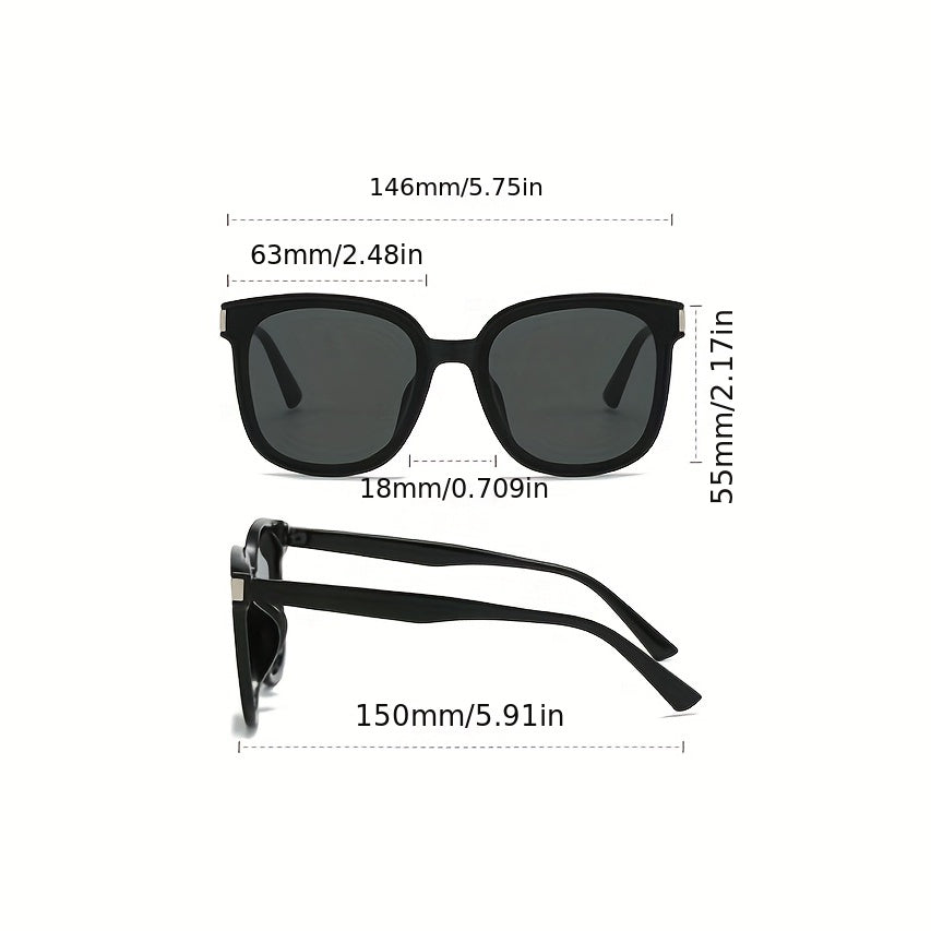 Square Sunglasses Women Retro Outdoor Shades Classic Vintage Driving Sun