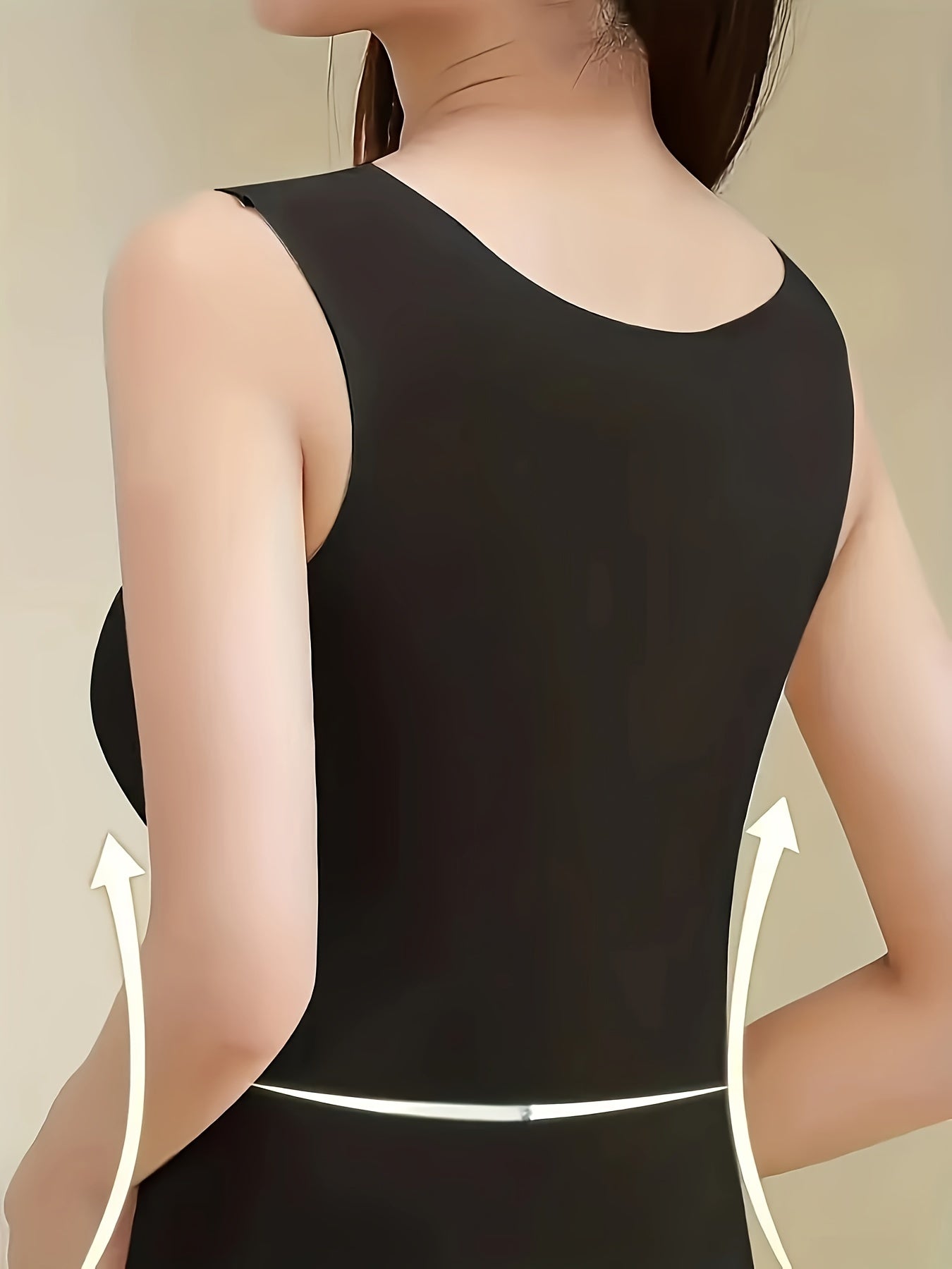 Mesh Thermal Underwear V Neck Top Soft Comfort Women's Lingerie