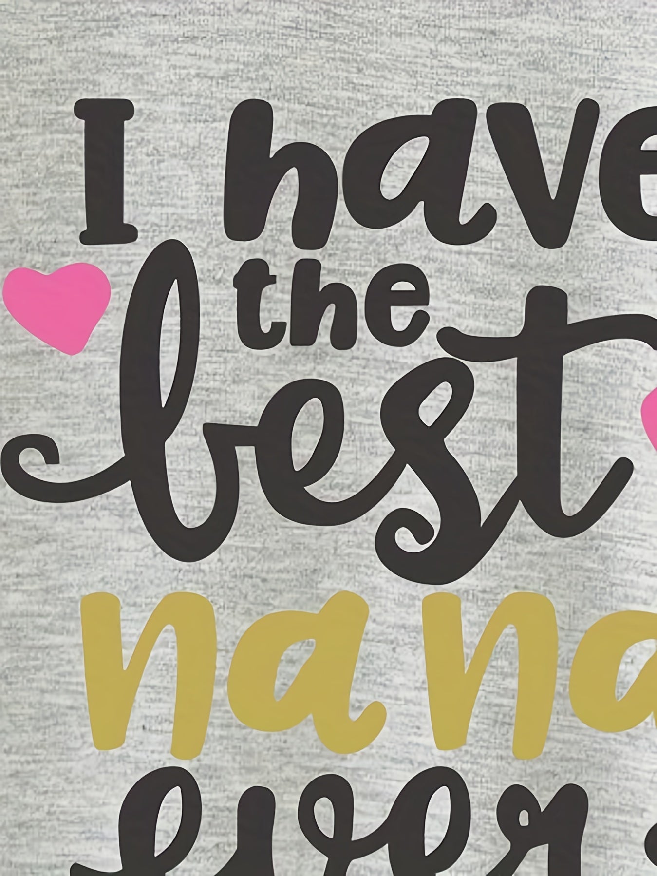 NANA Grandma's Gift Baby&Toddler Sweatshirt Spring&Autumn Long Sleeved