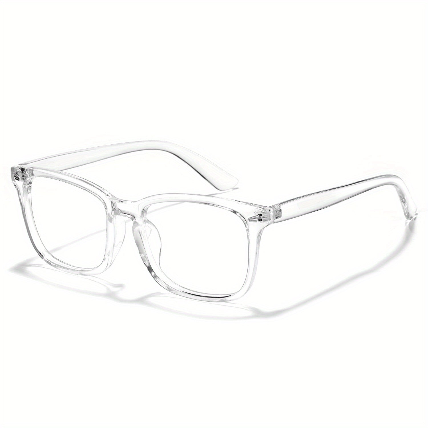 Light Blocking Eyestrain Clear Glasses For Women