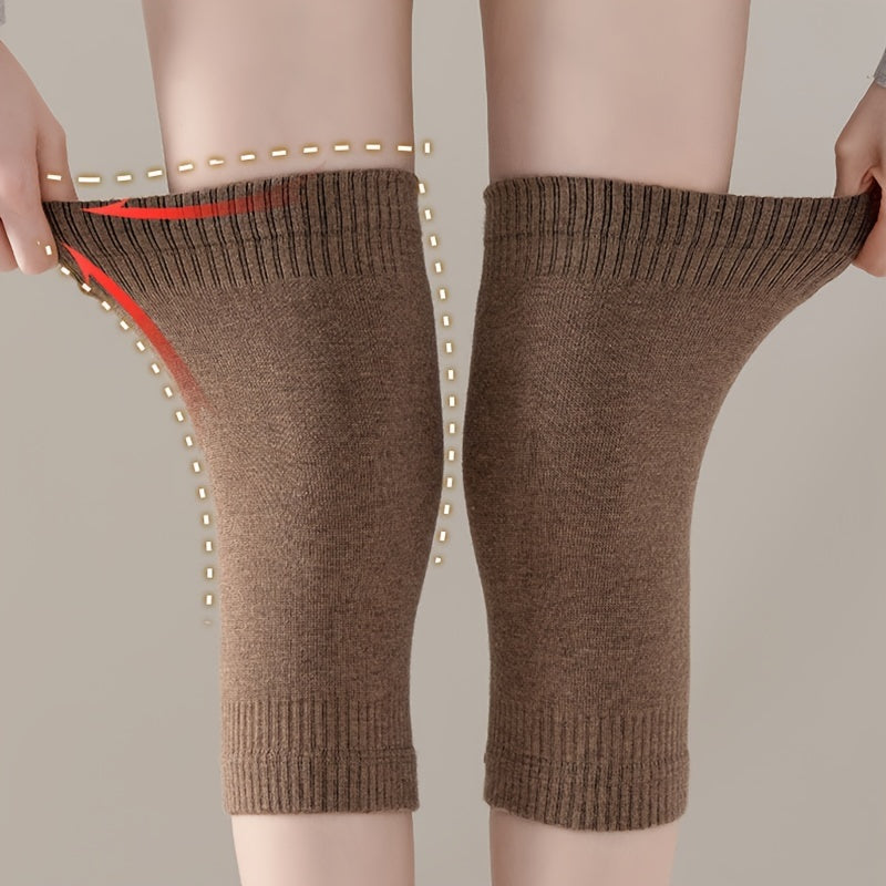 Autumn Sports Knee Pads Cashmere Warm Knee Pads