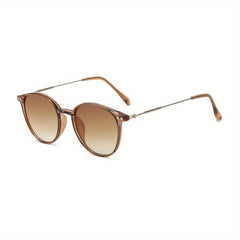 Women's Round Sunglasses Gradient Sun Shades UV400