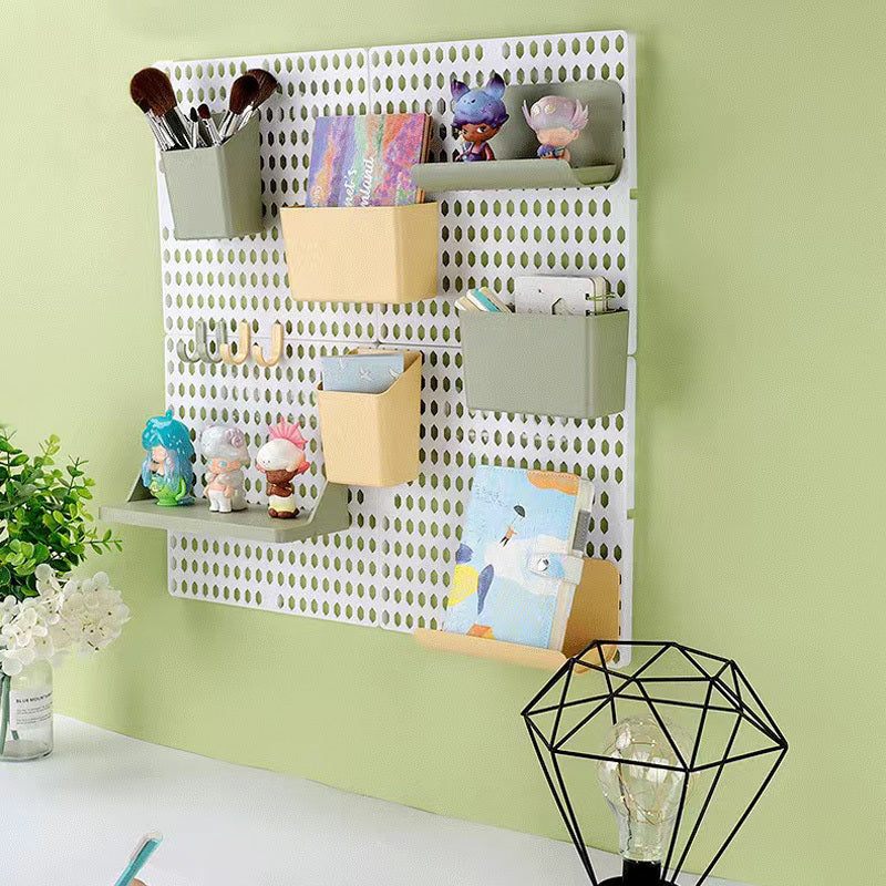 Hole Wall Hanging Storage Rack Household Perforated Board Wall Storage Rack