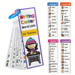 English Sight Word Lists Flashcards for Kids Literacy Learning