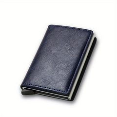 Men's RFID Blocking Credit Card Holder Minimalist Coin Purse