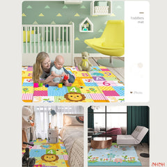 Foldable Cartoon Pattern Play Mat for Learning & Playing