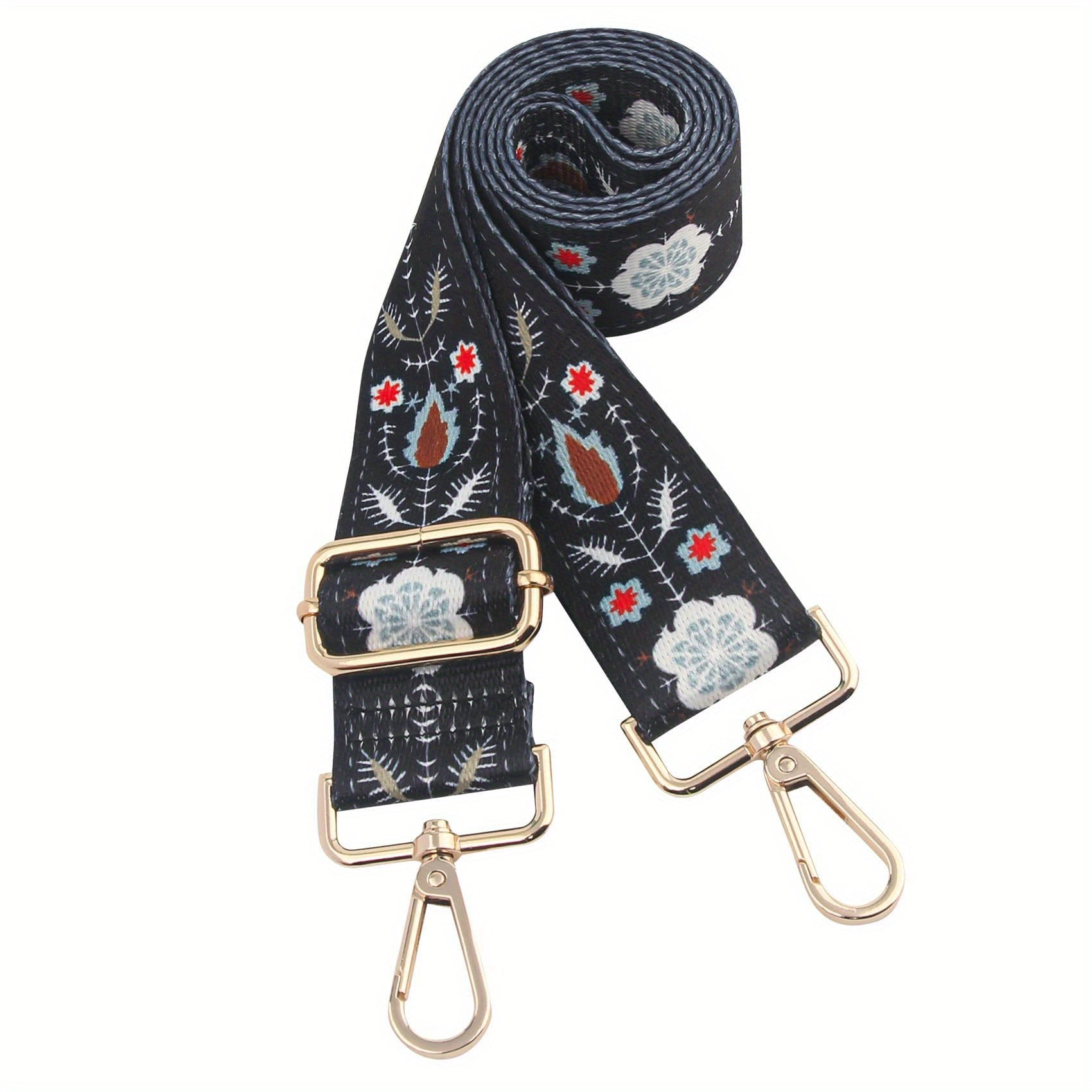 Pattern Bag Strap Wide Adjustable Shoulder Purse Strap