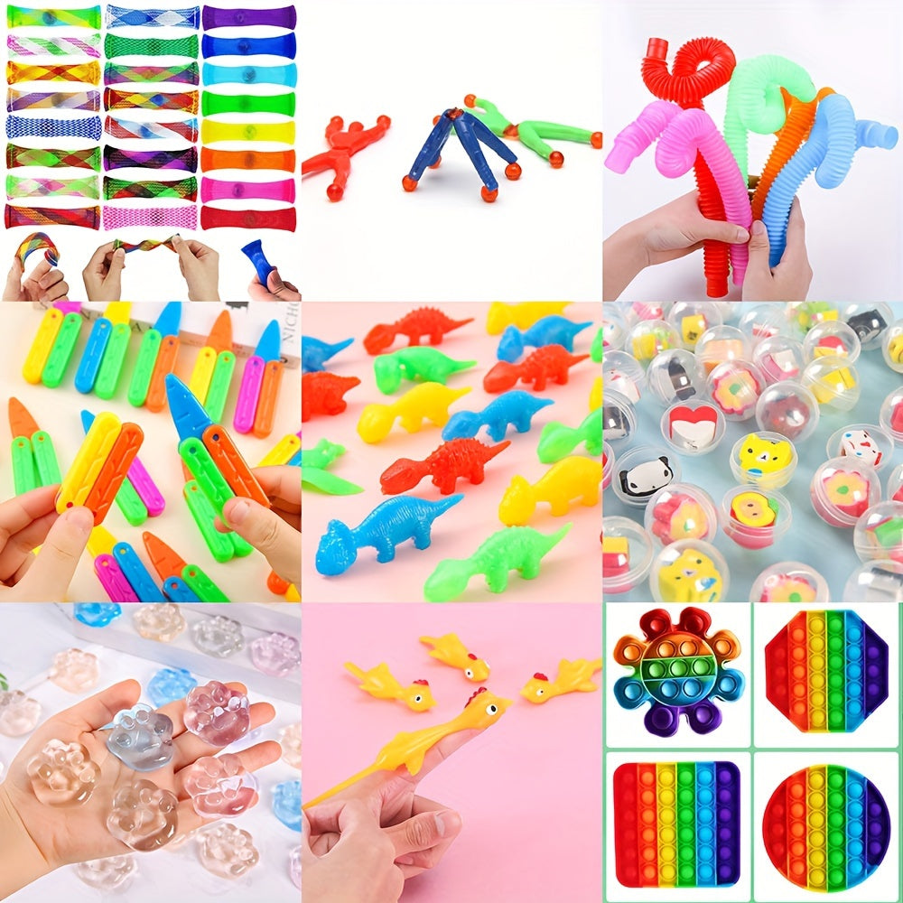 Pop Fidget Toy Birthday Gift Kit 10-50pcs Fun Creative Toys Party Bag Prizes