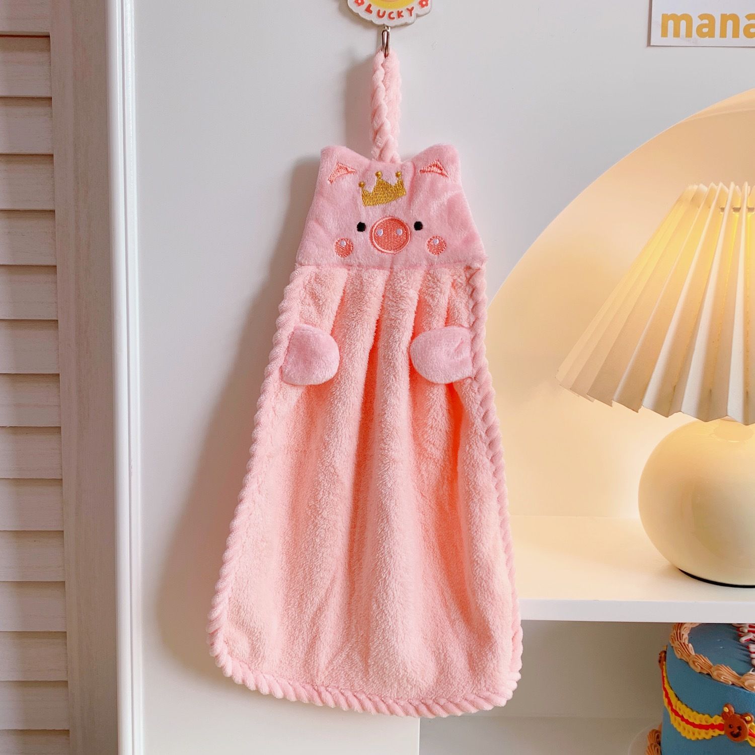 Cartoon Hand Wipe Towel Absorbent Soft Cloth