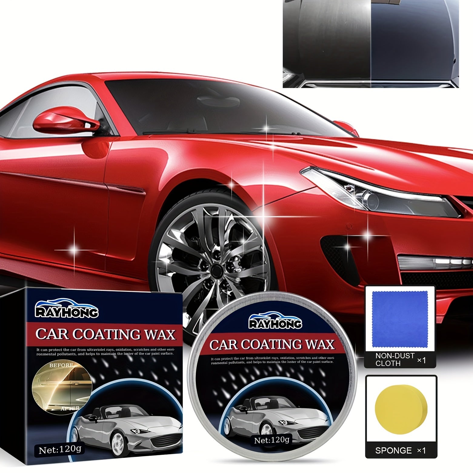 High Gloss Car Paint Care Wax Paste