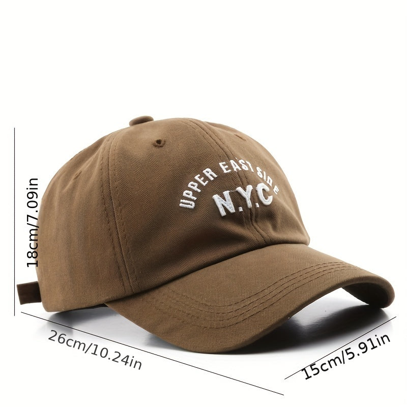 Alphabets Baseball Cap Soft Top Hat Men Women