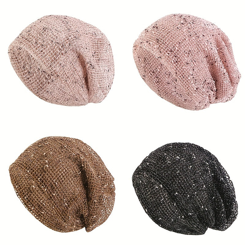 Double Layer Turban Cap Cotton Headband Head Wrap Bonnet