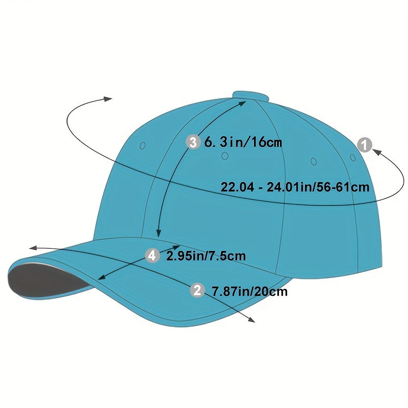 Waterproof PU Leather Baseball Cap Unisex Dad Hat Adjustable Sports Golf