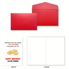 Funny Birthday Card With Envelope Playful Wishes For Mother Sister