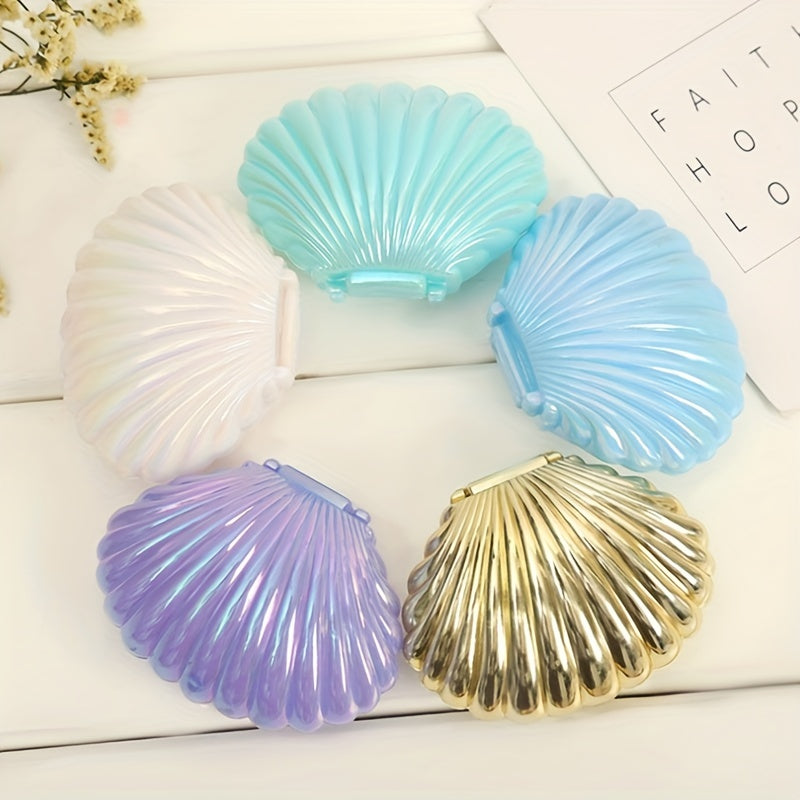 Colorful Plastic Seashell Candy Box for Wedding Favors