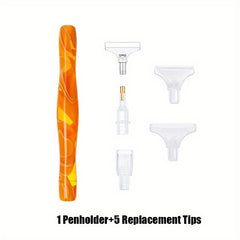 Colorful Resin Diamond Painting Pen DIY Diamond Painting Supplies