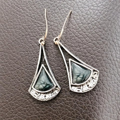 Glass Pendant Earrings Men's Casual Jewelry Accessories