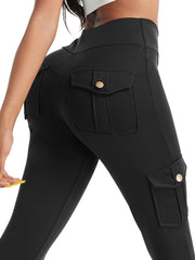 Stylish Yoga Leggings With Pockets for Running & Gym