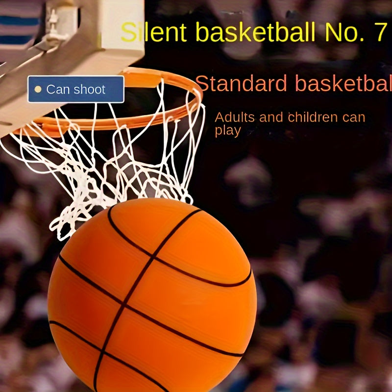 Orange Silent Basketball For Indoor Training Christmas Gift