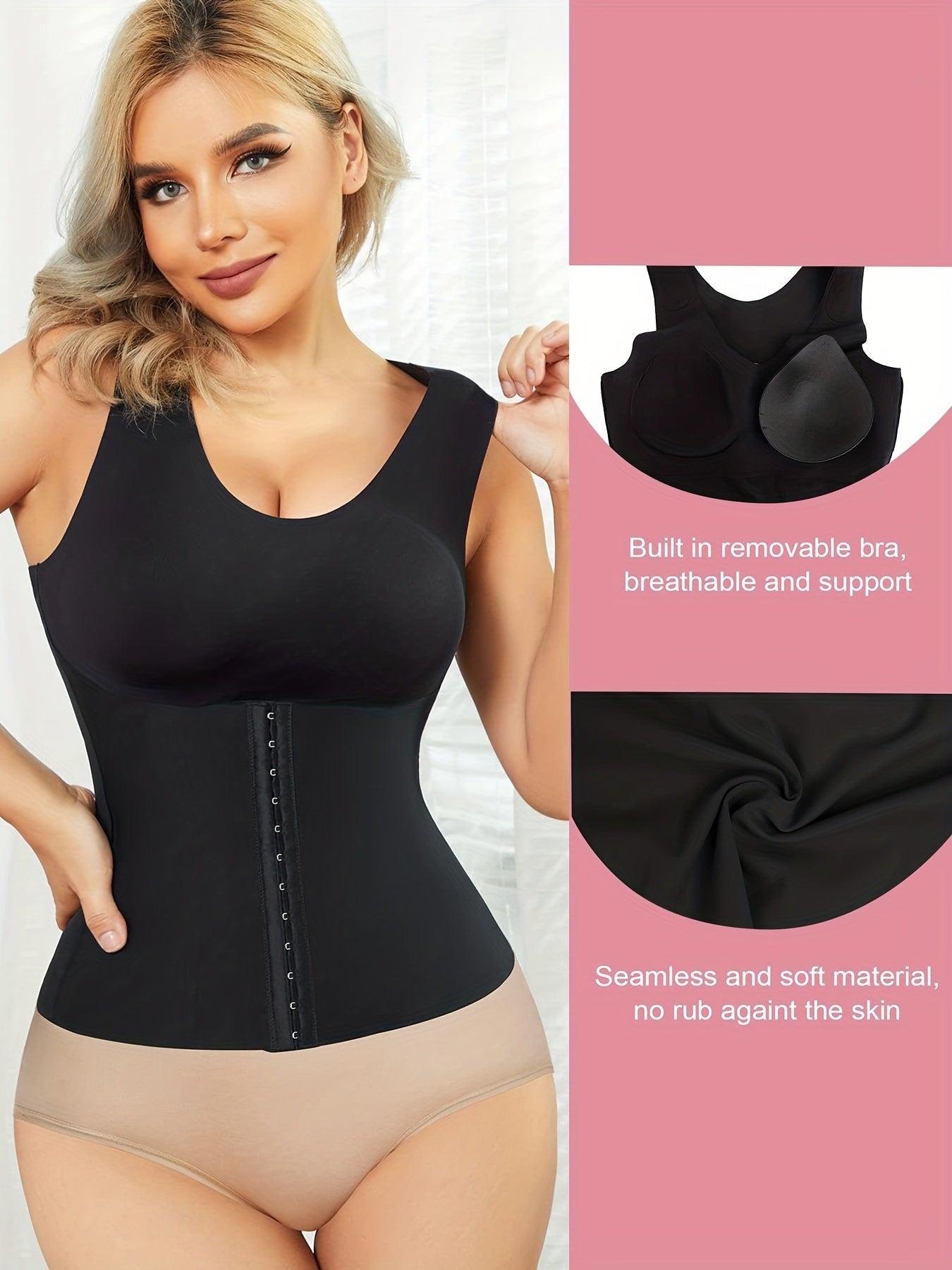 Strapless Corset Bustier Tummy Control Compression Slimming Body Shaper