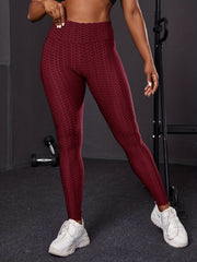 Women's High Waist Butt Lifting Yoga Leggings for Fitness and Running