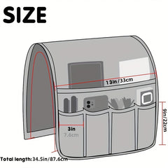 Armrest Pocket Organizer Sofa Chair Remote Holder Bedside Storage Bag