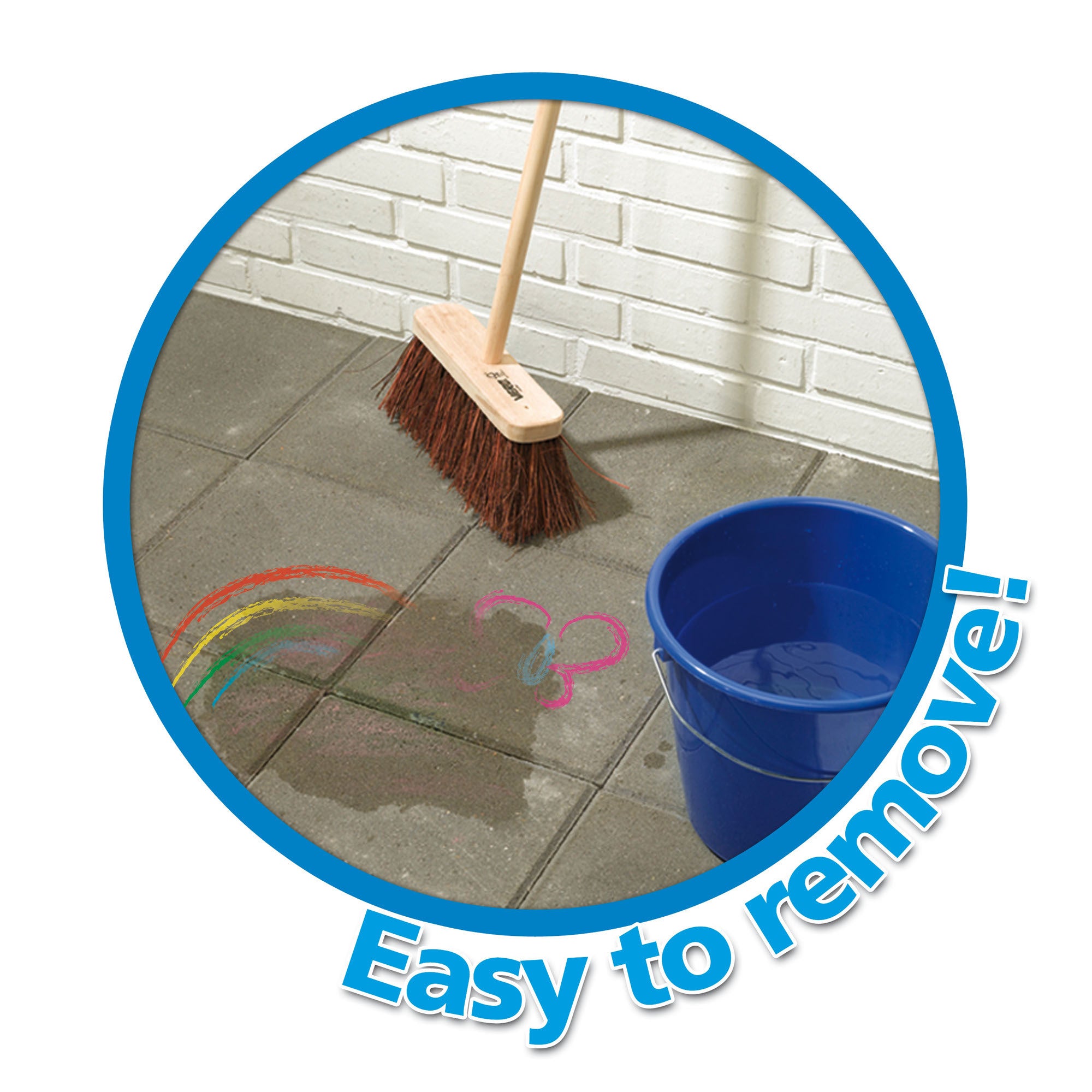 Outdoor Chalk Set 22pc Bucket