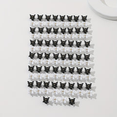 100pcs Mini Butterfly Shaped Hair Claw for Women Girls Baby Toddlers