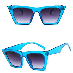 Square Sunglasses Women Unisex Cat Eye Sun Glasses Classic Vintage UV400
