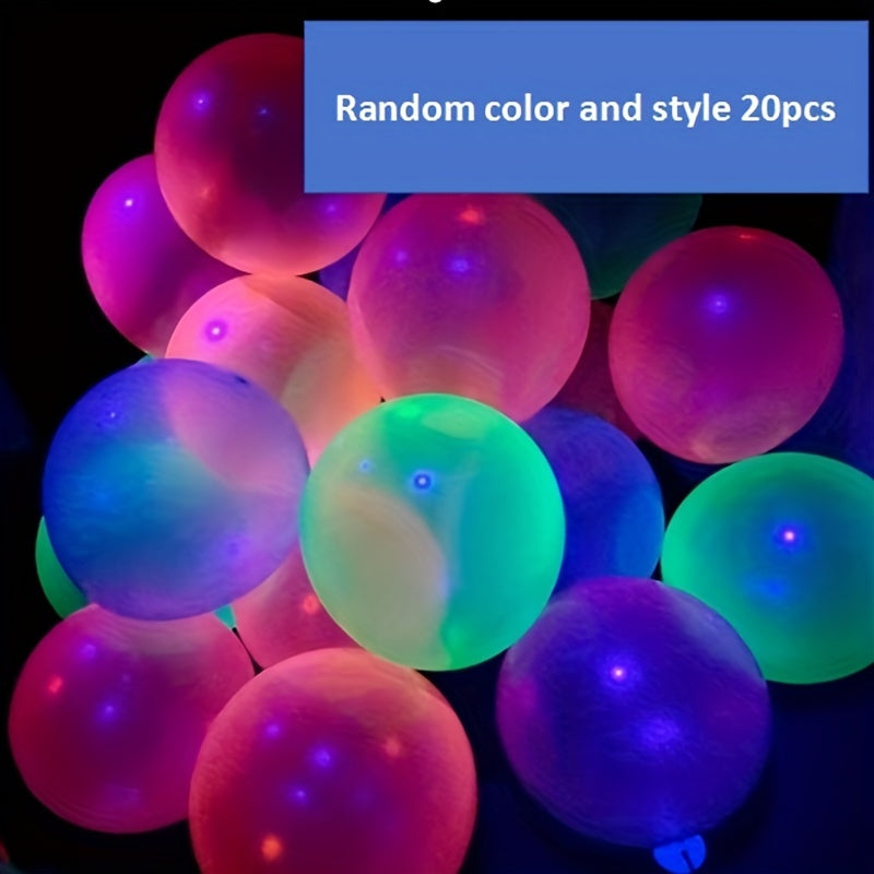Christmas Fluorescent Latex Balloon For Party Wedding Decorations
