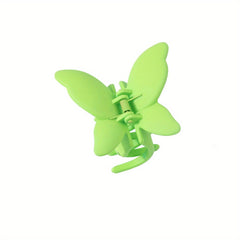 Butterfly Hair Claw Solid Banana Clip Non Slip Hair Styling Accessory