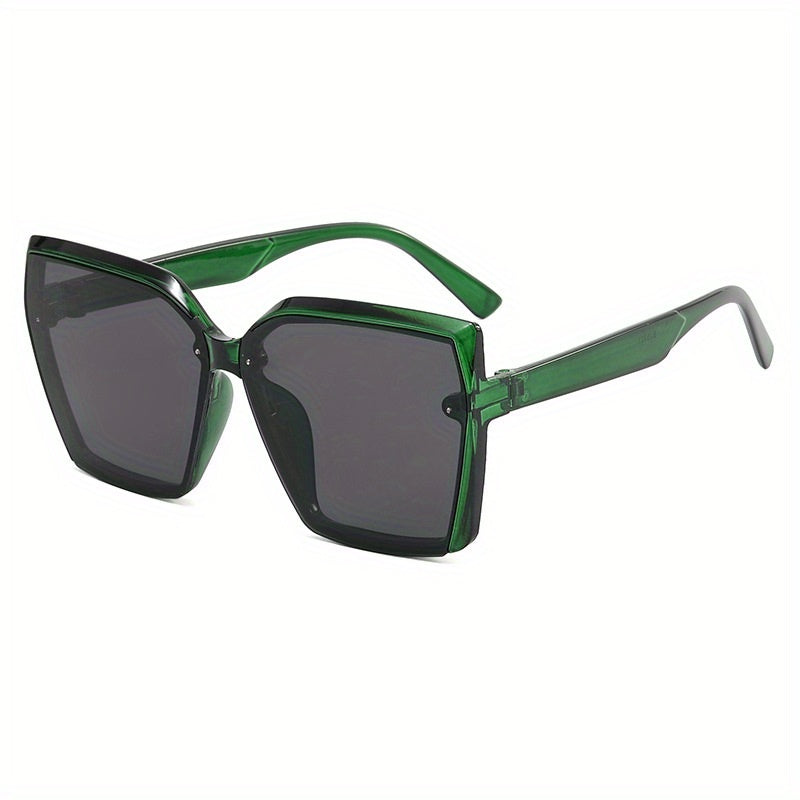Oversized Square Sunglasses Gradient Glasses UV400
