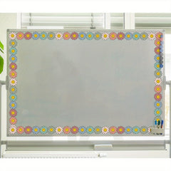 10m Boho Daisy Flower Bulletin Board Border School Colorful