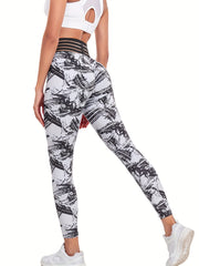 High Waisted Yoga Leggings Lifting Athletic Tight Pants