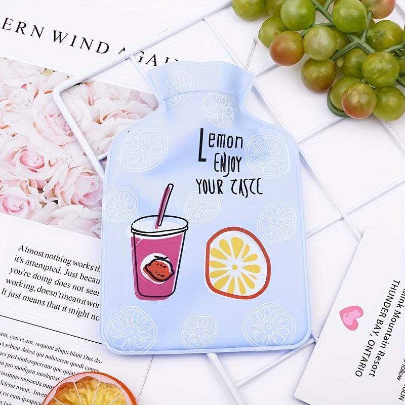 PVC Pearlescent Small Hot Water Bag Mini Hand Warmer Bag