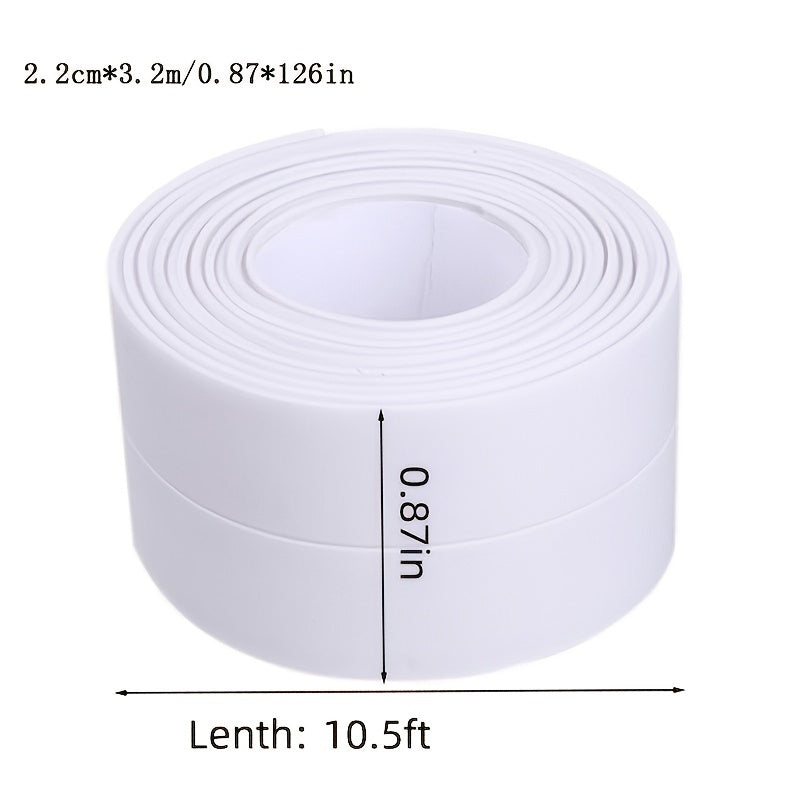 1pc Bath Sealing Strip Tape PVC Waterproof