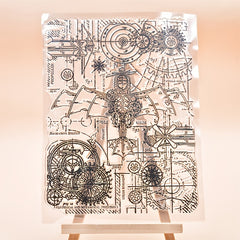 Transparent Silicone Stamp for Professional Designs