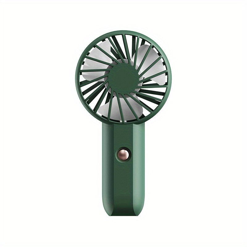 Portable Handheld Fan Mini Pocket Handheld Fan Small Powered USB Rechargeable