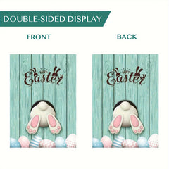 Easter Garden Flag Double Sided 30 48X45 72 Cm Easter Eggs And Rabbits Yard Flag