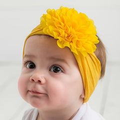 Chiffon Flower Baby Hair Band Nylon Headband