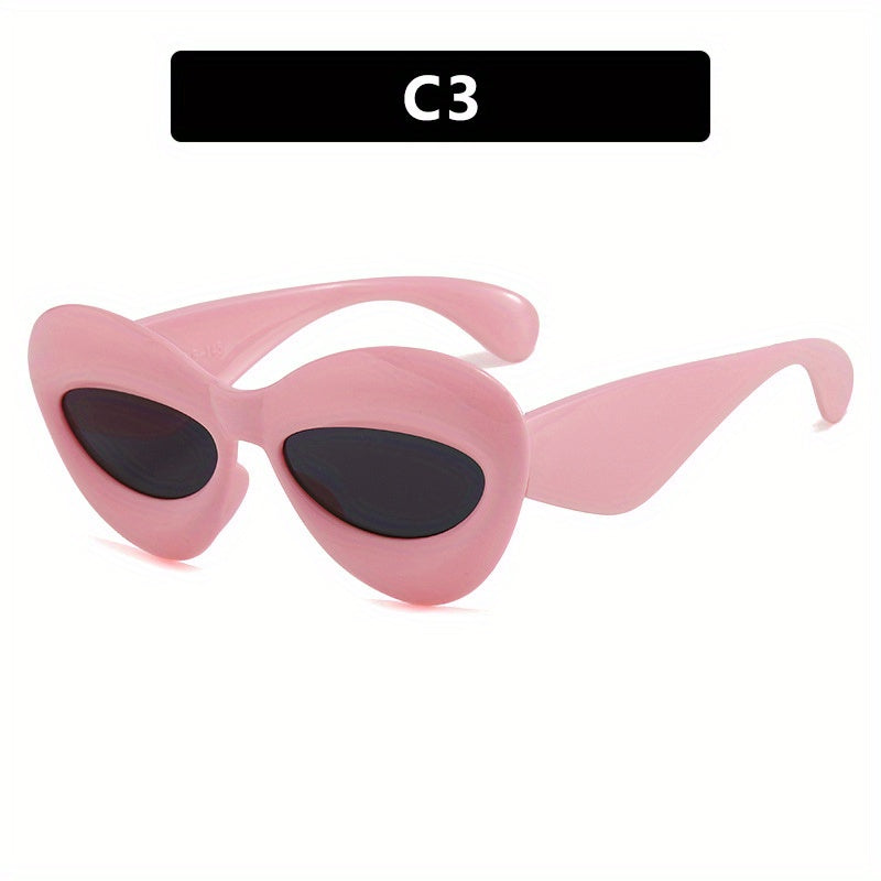 Cat Eye Sunglasses Funny Candy Glasses for Party