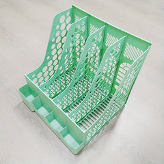 Desktop Bookends Storage Organizer for Office Desk and School