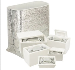 10pcs 3D Food Thermal Insulation Bag, Cold & Hot Keeping Package