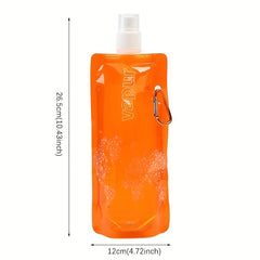 480ml Ultralight Water Bag for Outdoor Adventures