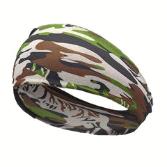 Men's Ice Silk Sport Headbands Elasticity Sweat Resistant