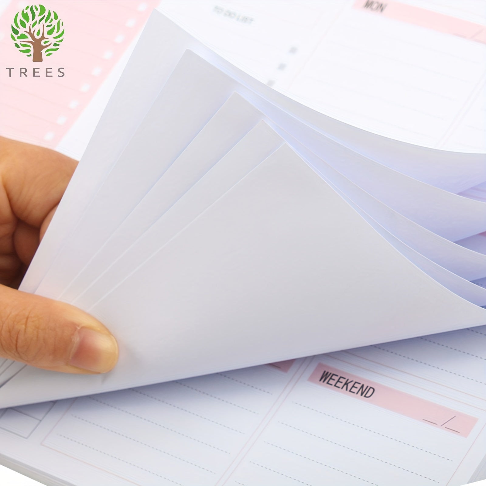 Undated Weekly Planner Notebook Daily To Do List Notepad