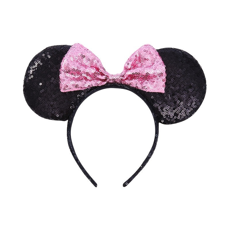 Sequin Bow Knot Hair Hoop for Baby Girls